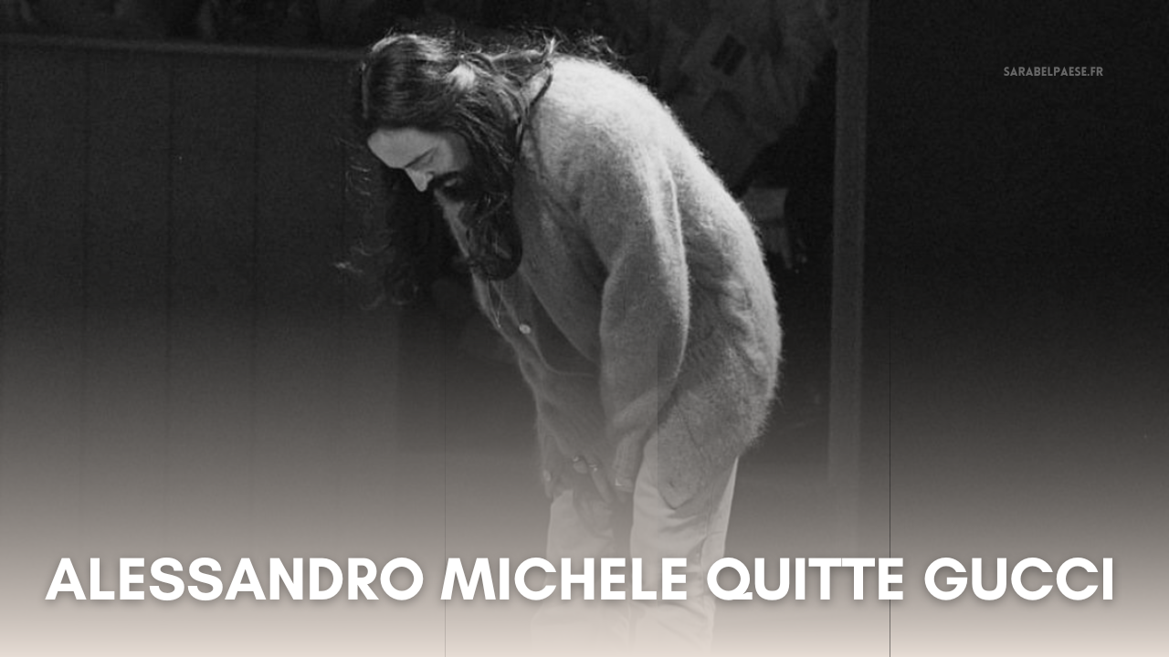 ALESSANDRO MICHELE DÉPART GUCCI
